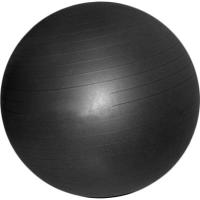 Мяч гимнастический 55см (черный) "Gym Ball" Anti-Burst (Вес: 800гр) D26125