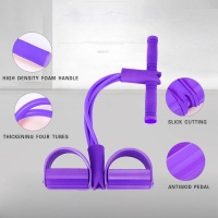 Тренажёр для тела (фоилетовый) с эспандерами "ФИТНЕС-ТРЕНЕР" Body Trimmer/Pull Reducer B24110